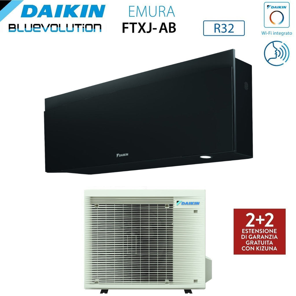 Daikin Bluevolution Inverter Air Conditioner EMURA BLACK III series 18000 Btu FTXJ50AB R-32 Integrated Wi-Fi class A+++ Italian Warranty - News