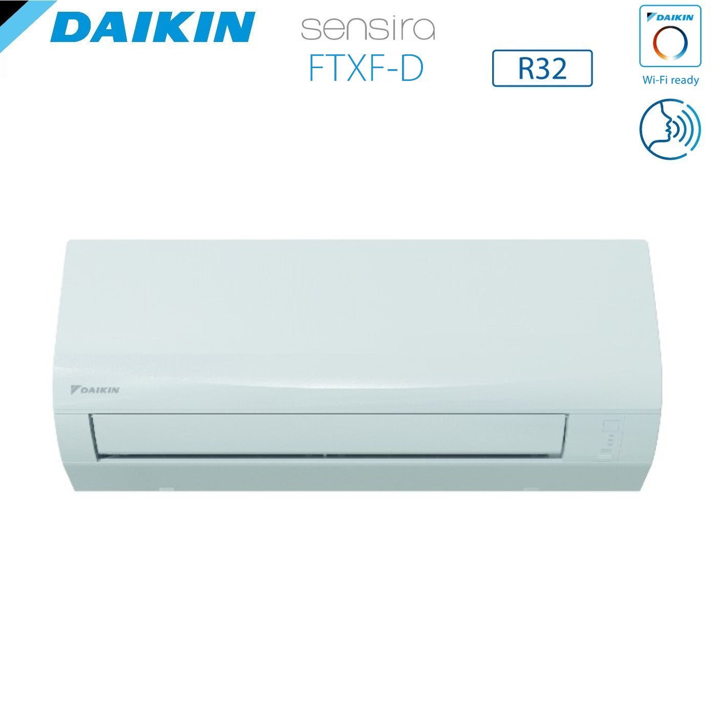 Daikin Inverter Air Conditioner ECOPLUS SENSIRA series 12000 Btu FTXF35C/D R-32 Wi-Fi Optional class A++