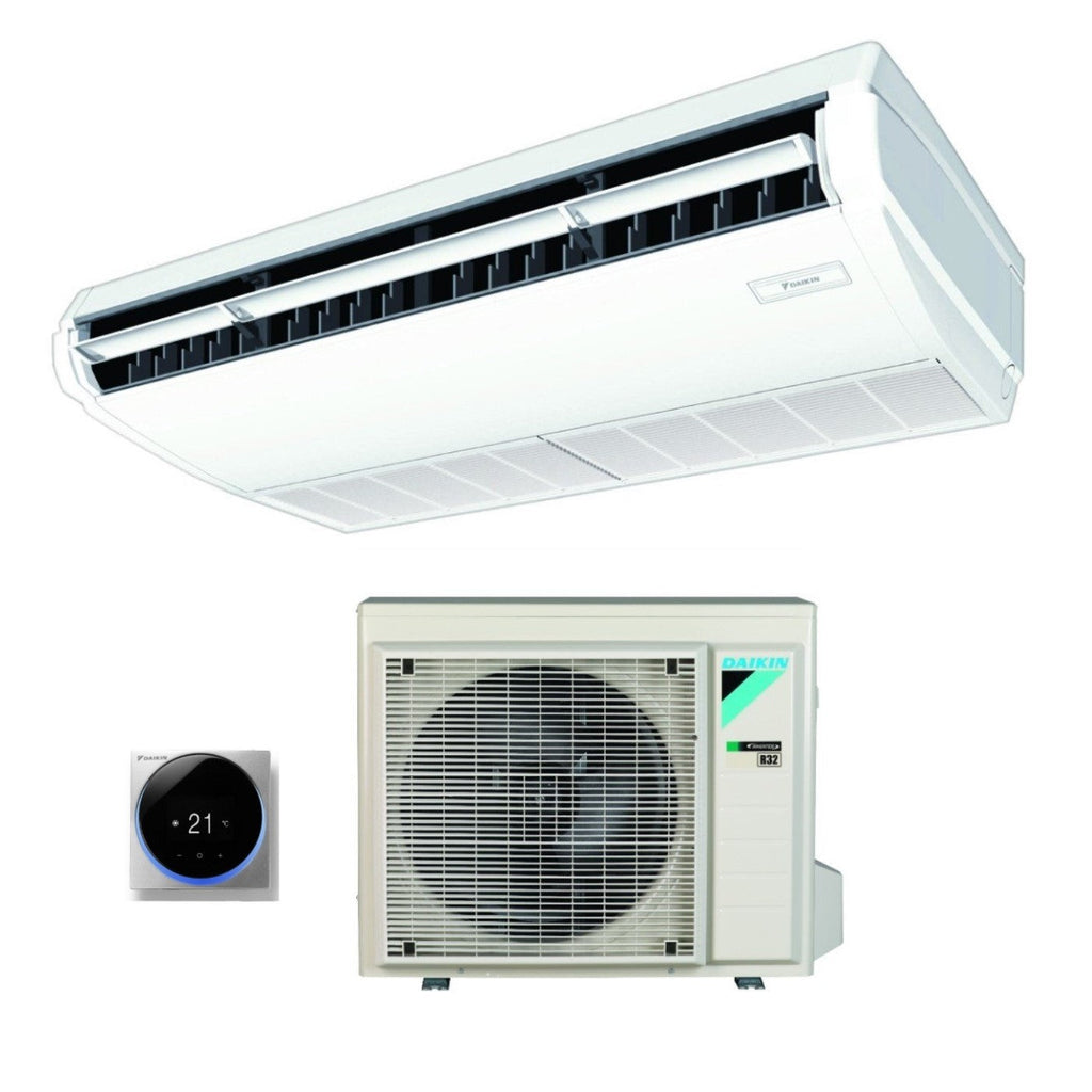 Daikin Wall Mounted Ceiling Air Conditioner DC Inverter 24000 Btu FHA71A Single Phase R-32 Wi-Fi Optional with Wire Control