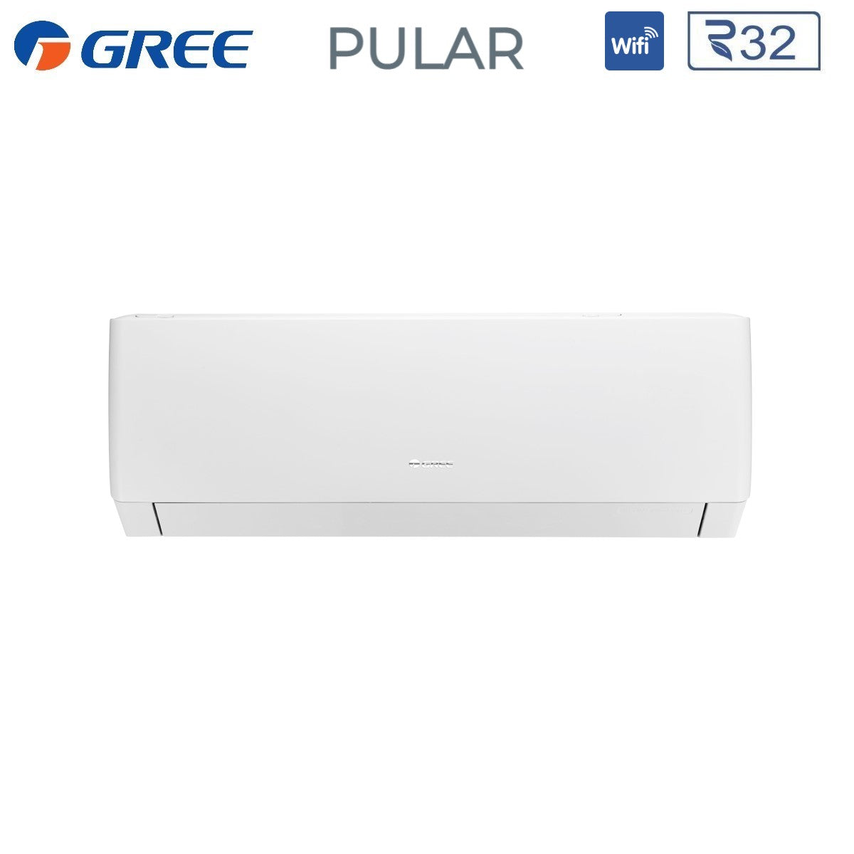 Air conditioner dual-split Gree Pular 12+12 with GWHD(18)NK6NO R-32 built-in Wi-Fi