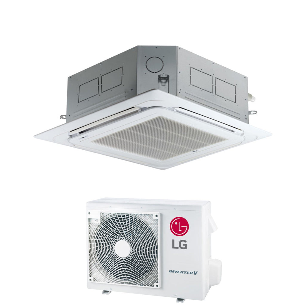 LG Cassette Air Conditioner 4-Way Inverter 24000 Btu CT24F R-32 Wi-Fi Optional with Wire Control and Panel Included - New