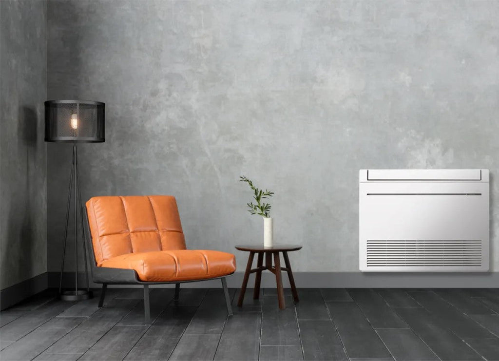 Mitsubishi Electric Inverter Floor Air Conditioner MFZ-KT50 18000 Btu Gas R-32 Wi-Fi Optional NEW
