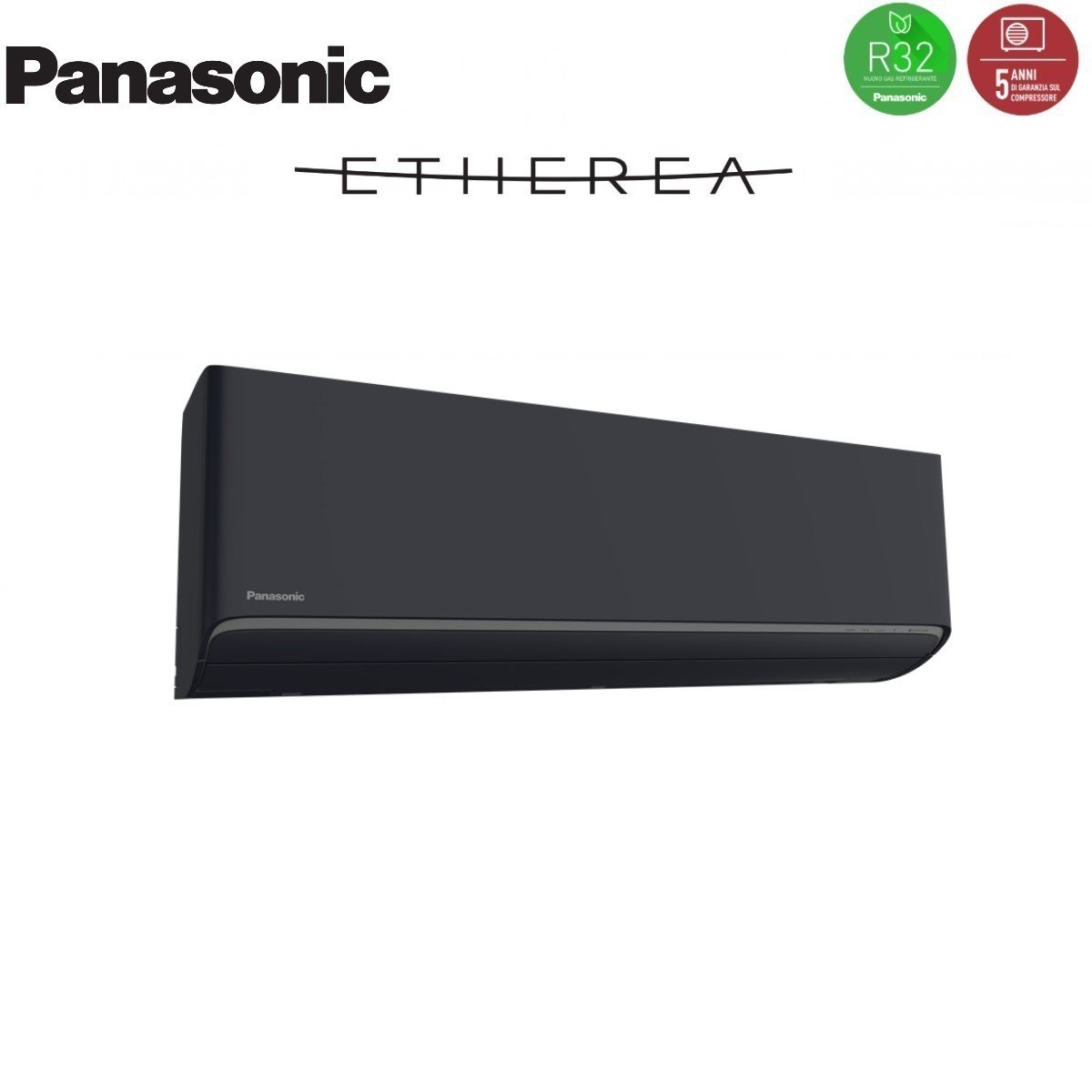 Air conditioner tri-split Panasonic Etherea Dark 7+7+7 with CU-3Z52TBE R-32 built-in Wi-Fi