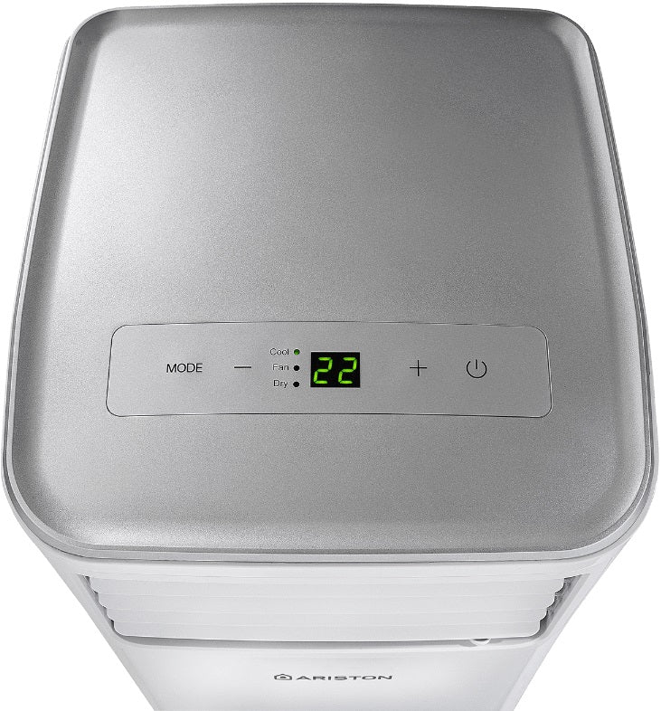 Ariston Mobis 9 mobiele airconditioner 9000 BTU, alleen koelen (R290)
