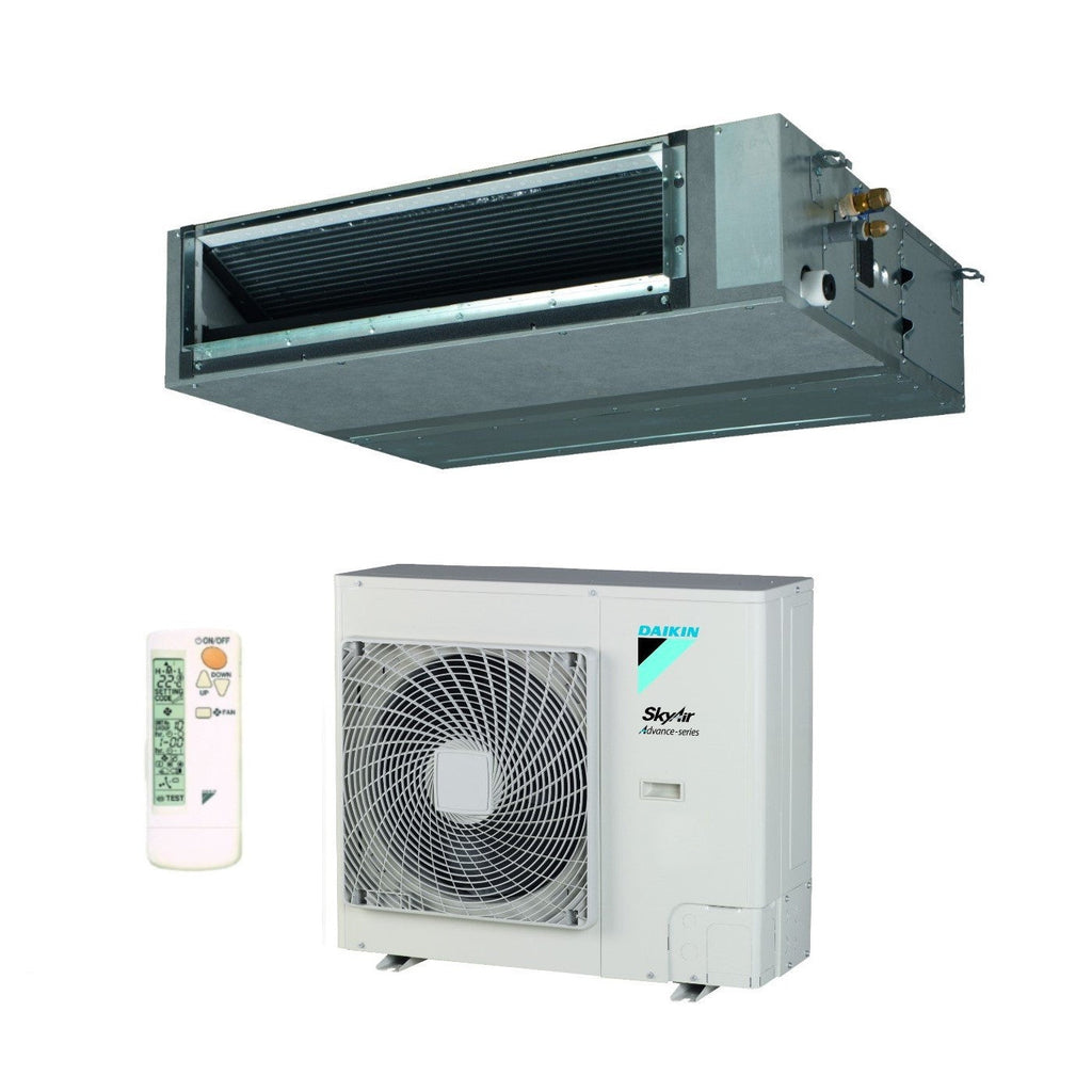 Daikin Bluevolution Ducted Air Conditioner Medium Head 24000 BTU FBA71A + AZAS71MV1 Single Phase R-32 Wi-Fi Optional with Wired Control