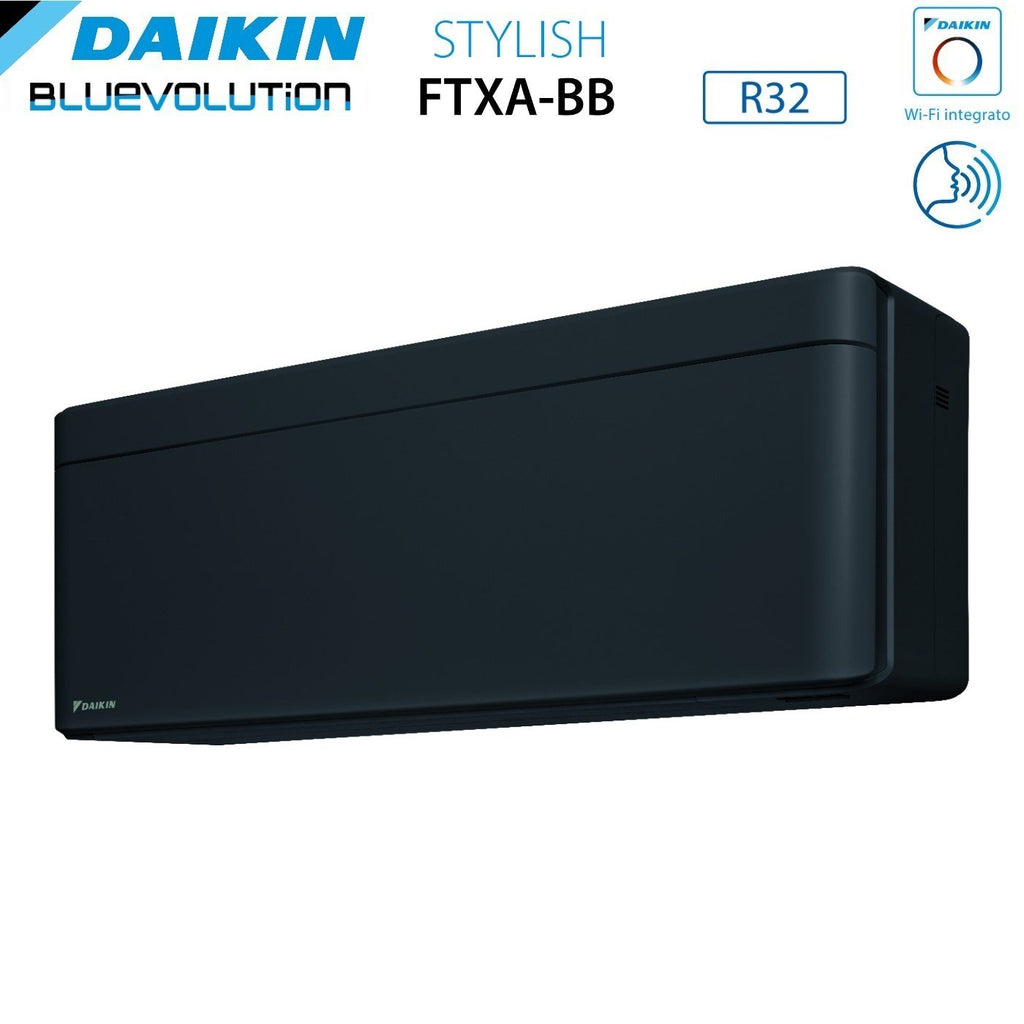 Daikin Stylish triple-split airconditioner 3MXM52N R-32 Wi‑Fi 7000+9000+12000 BTU Total Black