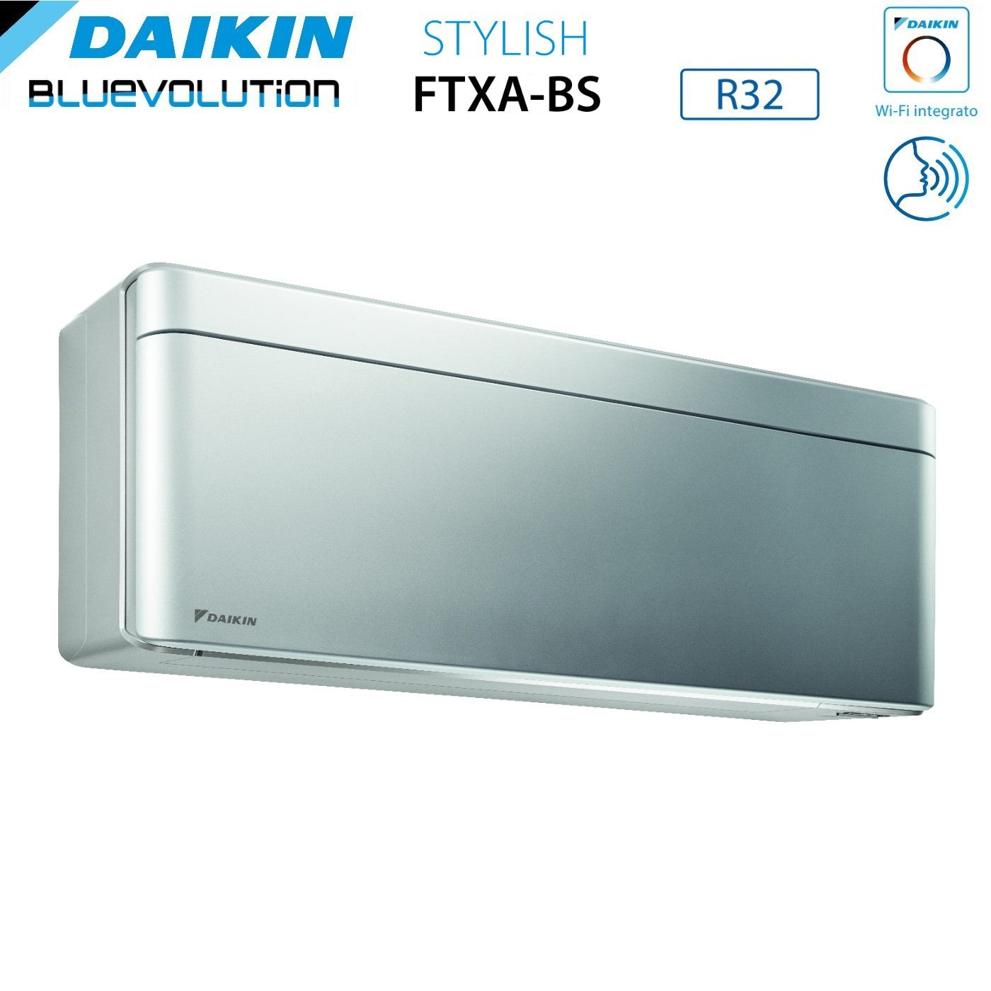 Daikin FTXA35BS Stylish binnenunit 12000 Btu (Zilver)