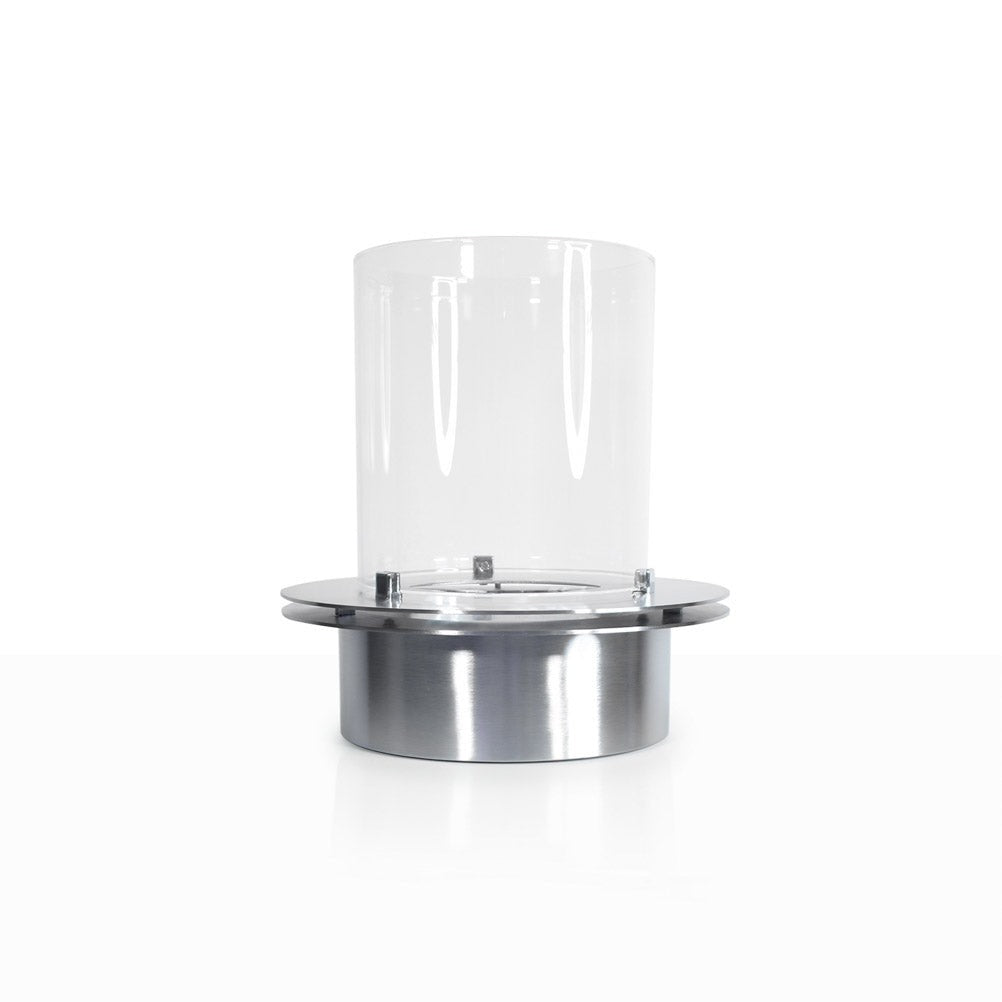 Divina Fire ronde bio-ethanolbrander 3 liter Ø35 cm inbouw met glas