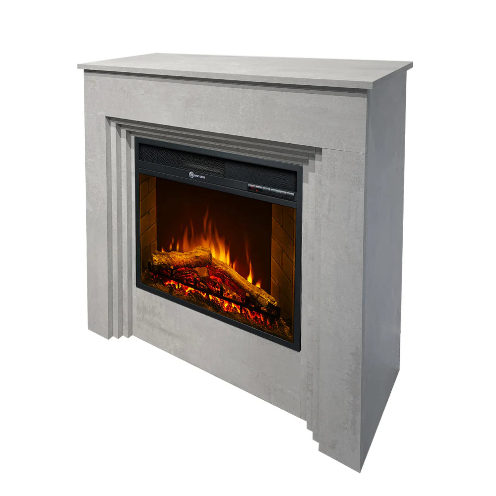 Divina Fire BELLINI elektrische vrijstaande haard, betonlook