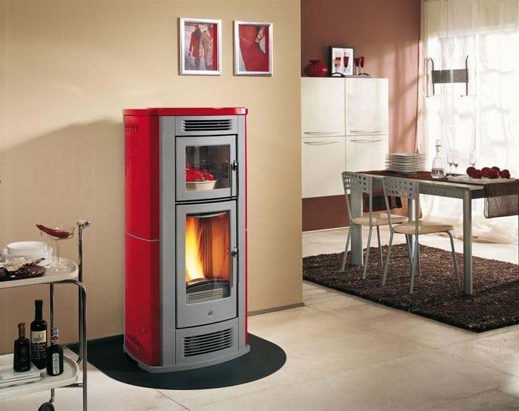 Pedana salvapavimento per stufe a legna e pellet in acciaio 80x60