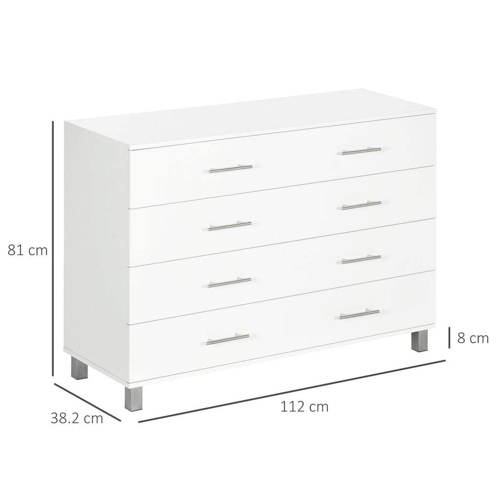 EasyComfort Ladekast 4 lades wit