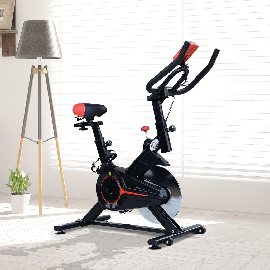 EasyComfort Hometrainer met 6 kg vliegwiel, verstelbare zitting
