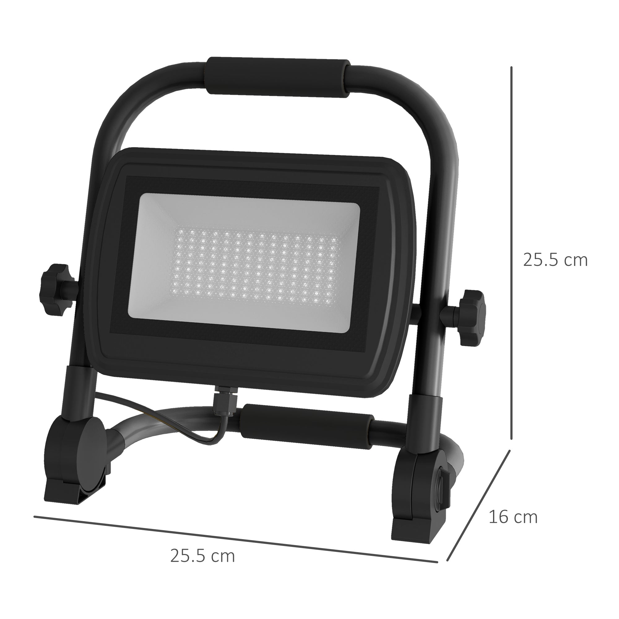 EasyComfort LED-werklamp 6500K — 4250 lm, 50W, IP65