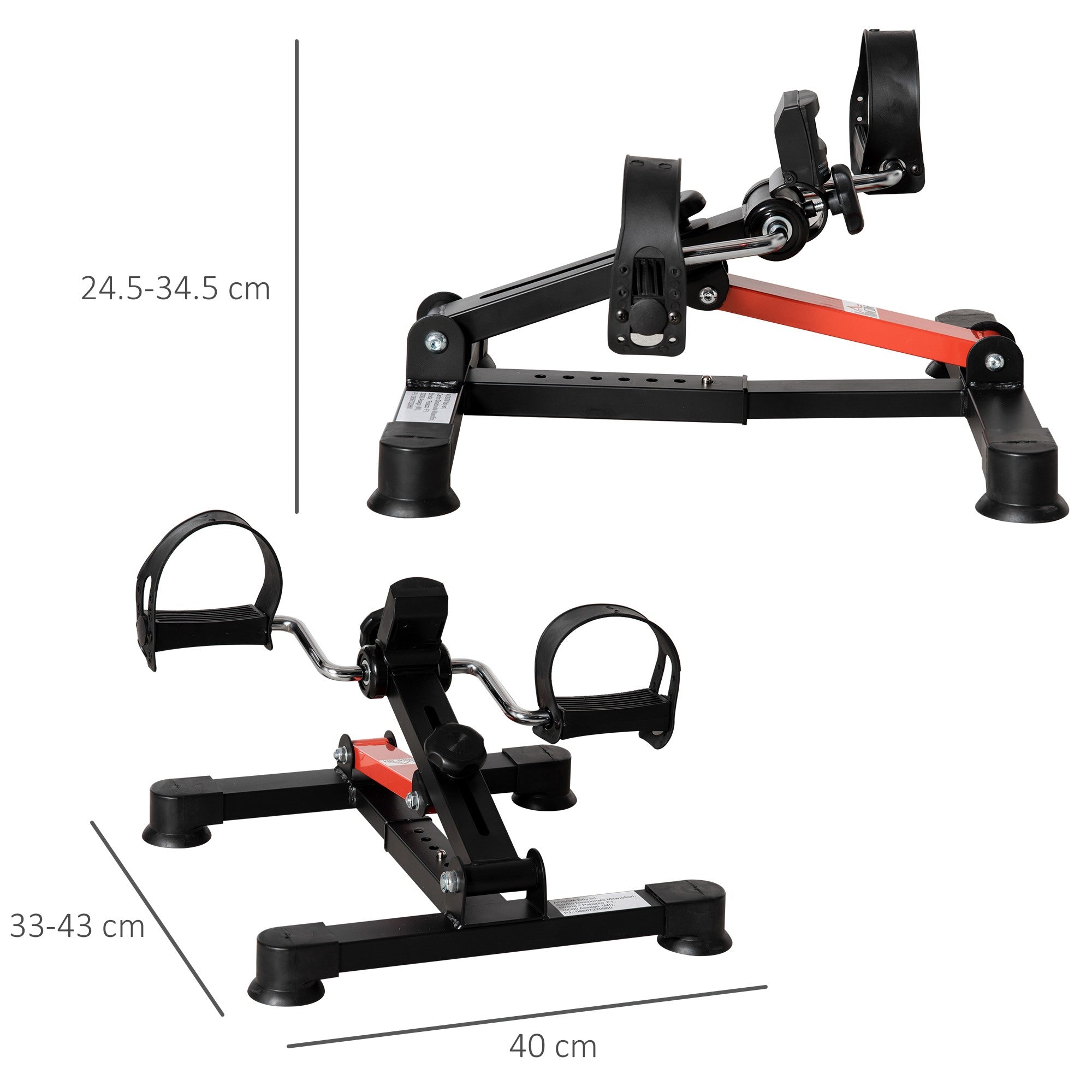 EasyComfort Mini hometrainer voor revalidatie, verstelbare hoogte en weerstand