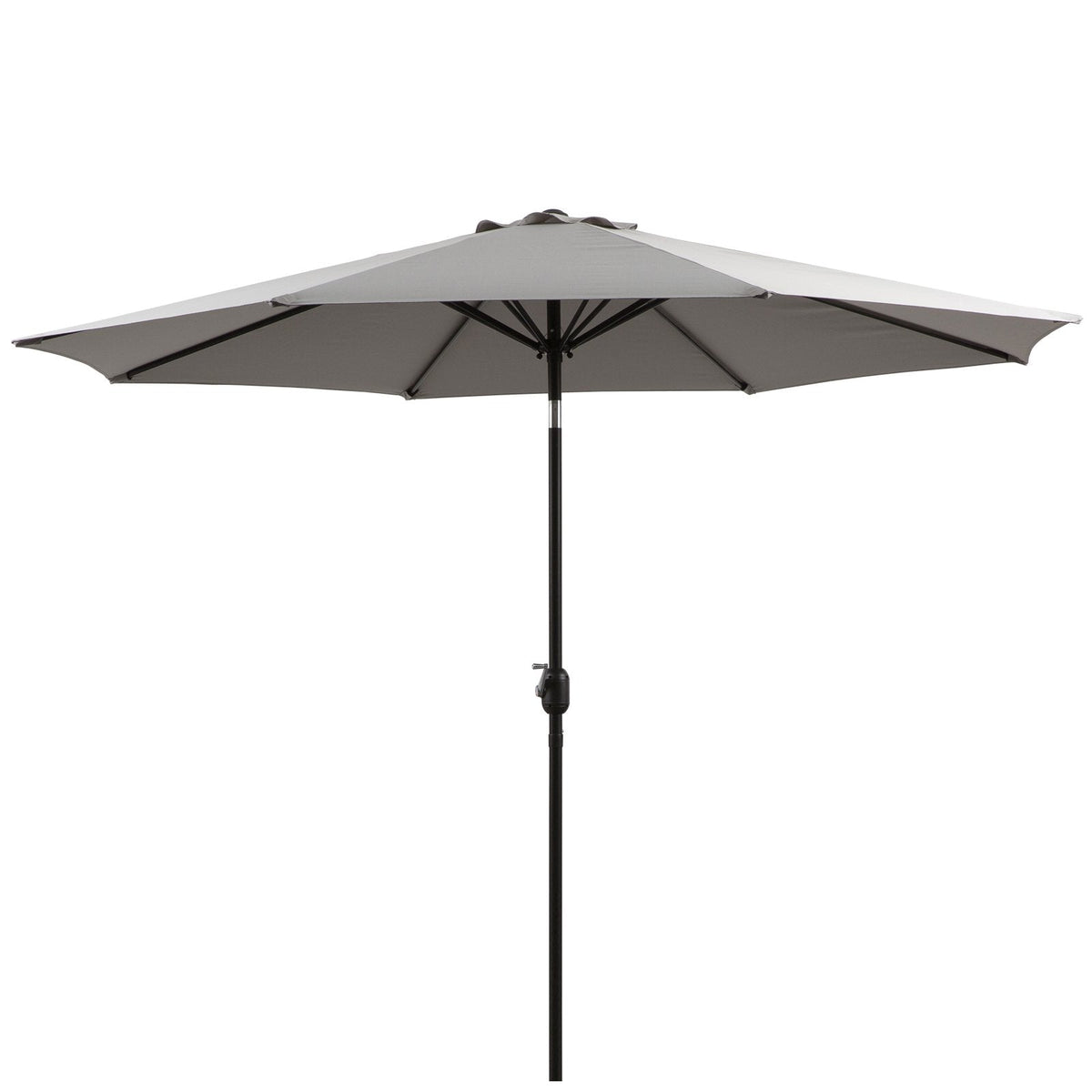 EasyComfort parasol 300x245 cm met slinger en kantelkop, grijs