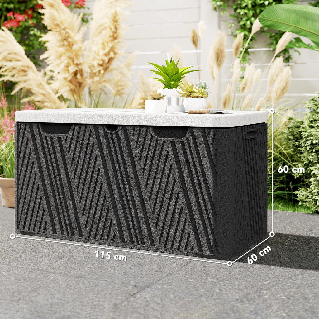 EasyComfort Panca Contenitore 380 L opbergbank HDPE 115x60x60 cm