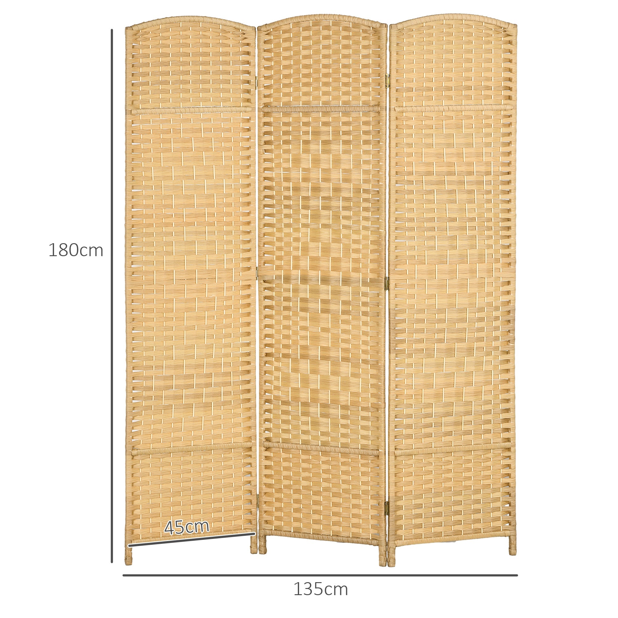 EasyComfort Kamerscherm 3-delig 135x180 cm