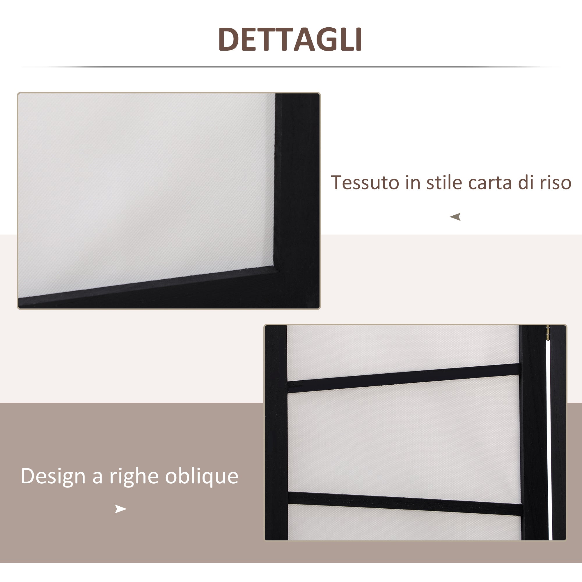 EasyComfort 3-panelen kamerscherm 120x170 cm