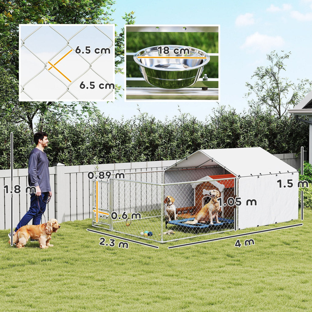 EasyComfort hondenren 4x2.3x1.5 m