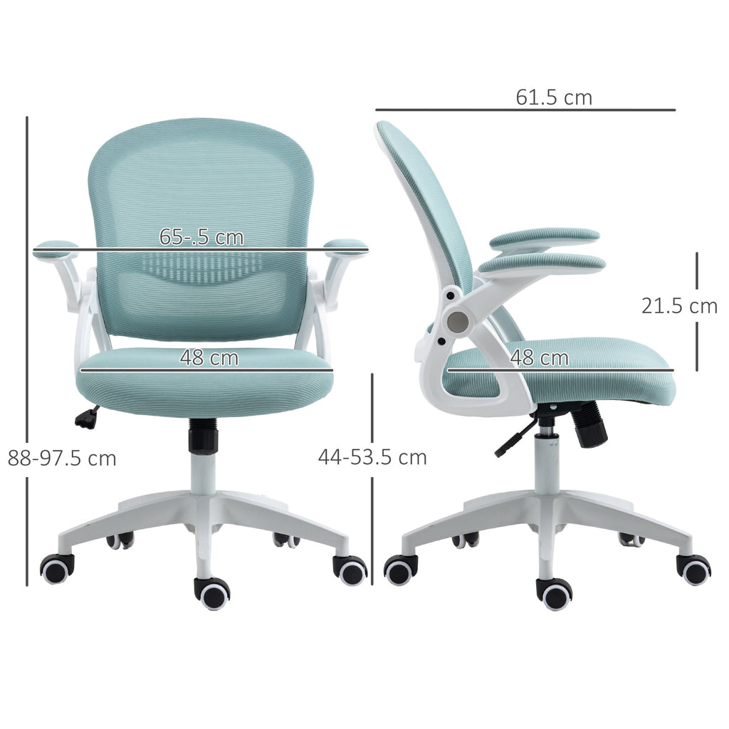 EasyComfort Ergonomische bureaustoel met mesh rug, verstelbaar, 65.5x61.5x88-97.5 cm