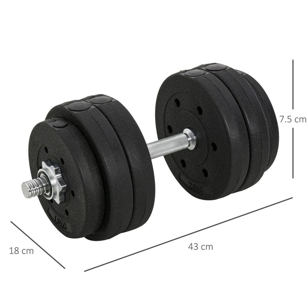 EasyComfort Halterset 30 kg (8×2,5 kg, 4×1,5 kg)
