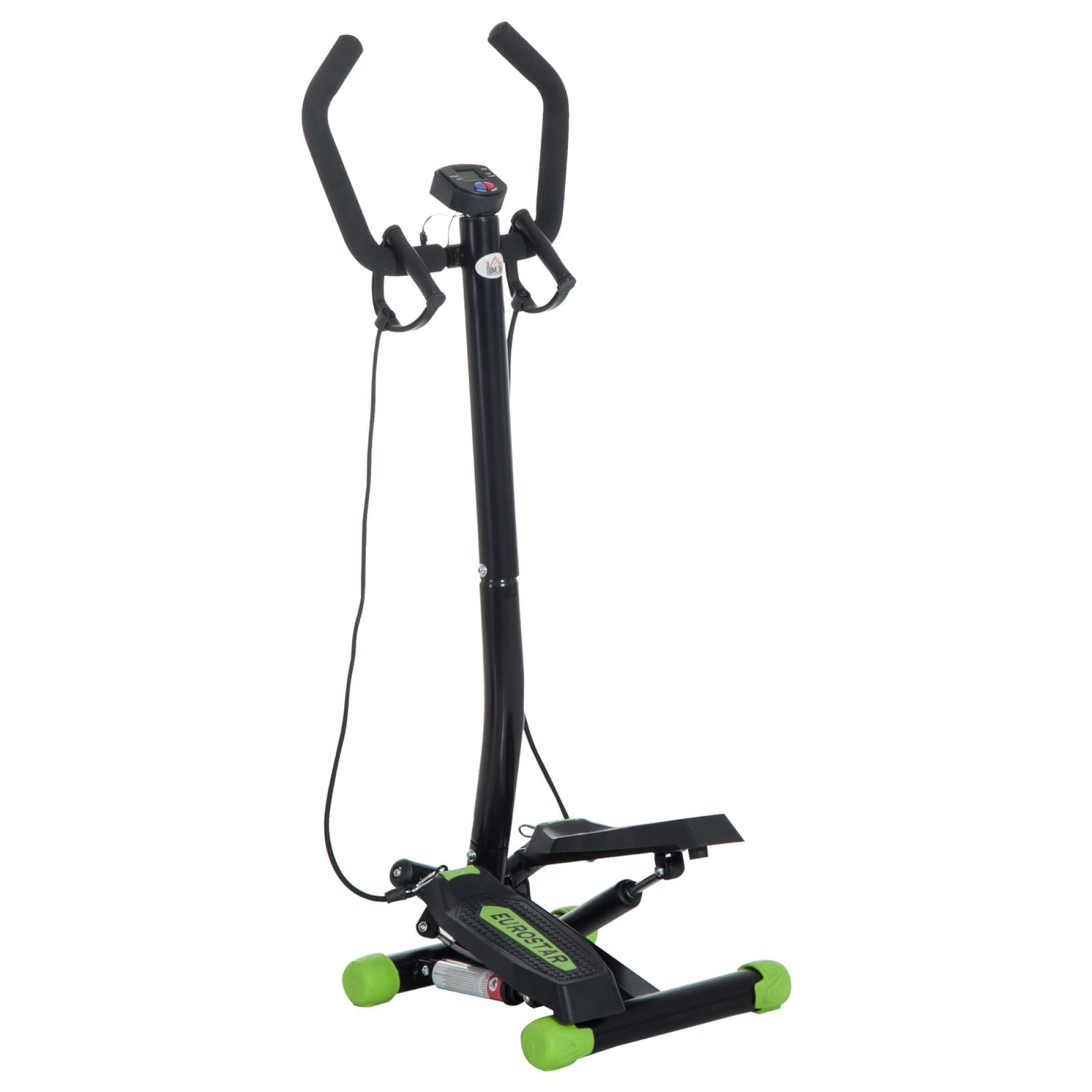 EASYCOMFORT Stepper Professionale Fitness with Manubrio e Corde, 40x48x118cm