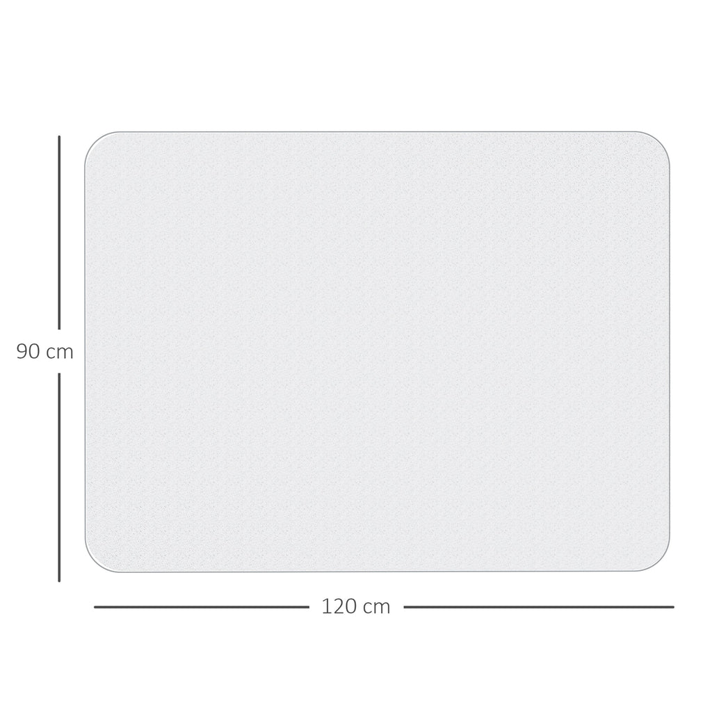 EasyComfort stoelbeschermmat 90x120 cm transparant