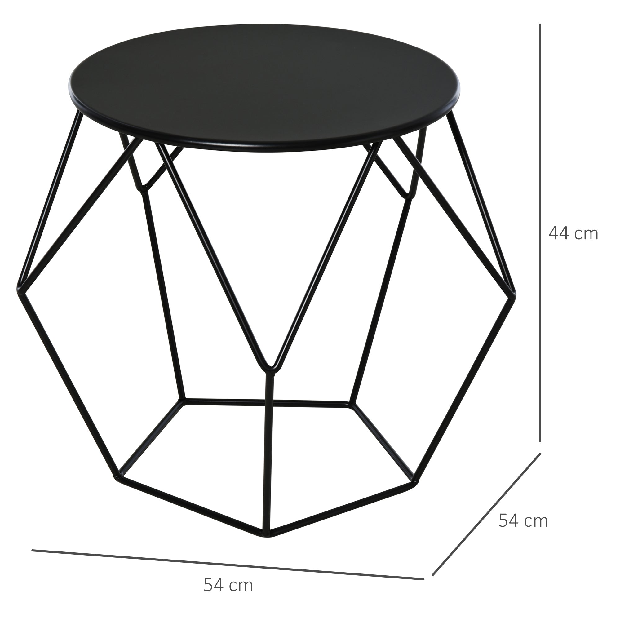 EasyComfort Salontafel 54x54x44 cm