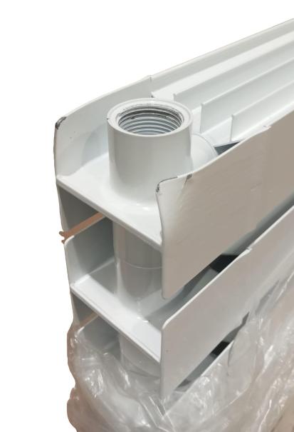 AREA OCCASIONE 3202 Radiatore in Alluminio Fondital Garda Dual 80 da 3 a 6 Elementi con Interasse 1800 mm - 5 Elementi