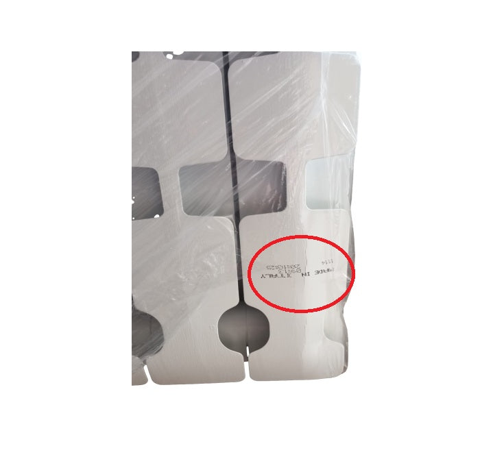 Fondital BLITZ SUPER B4 aluminium radiator - 5 elementen, hartafstand 700 mm