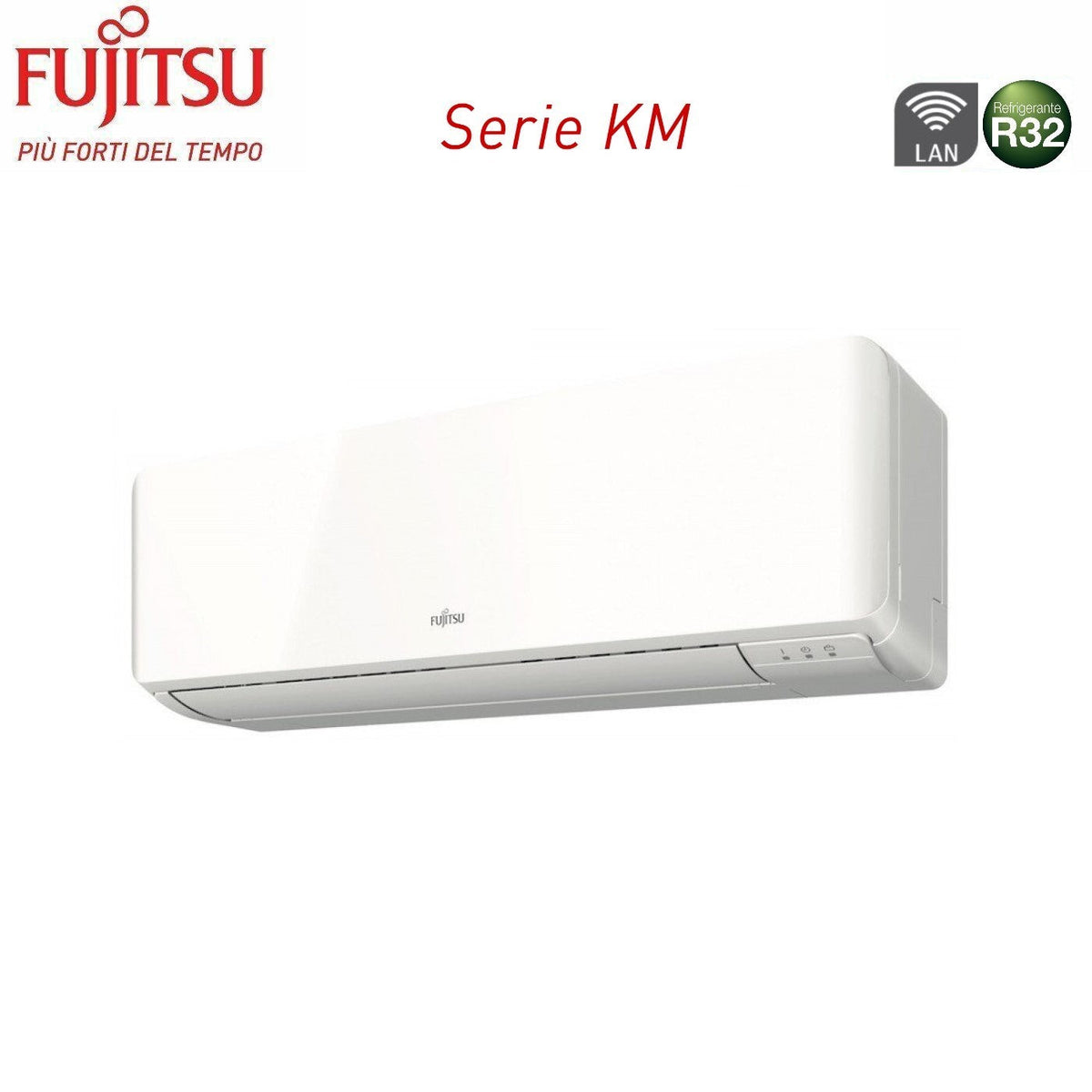 Fujitsu AOEG18KBCA3 Trial-split airconditioner 7+9+12 (R-32, Wi‑Fi optioneel)