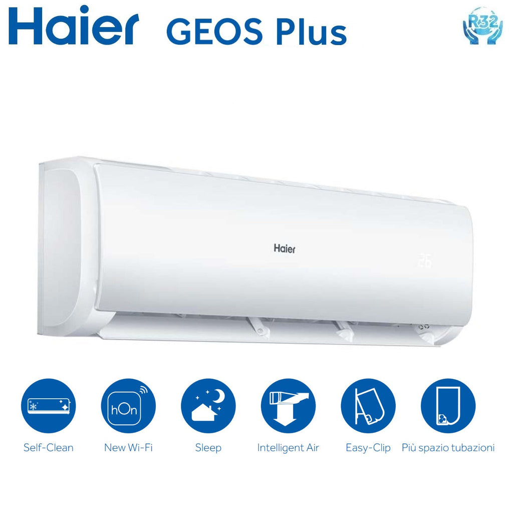 Haier Revive dual-split airconditioner 9+9 met 2U50MEFFRA (R-32, Wi‑Fi)