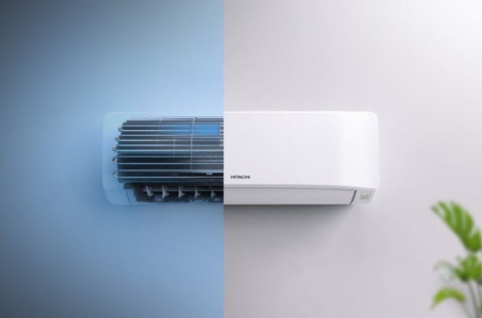 Air conditioner Hitachi AirHome 600 18000 Btu RAK-VJ50PHAE R-32 built-in Wi-Fi