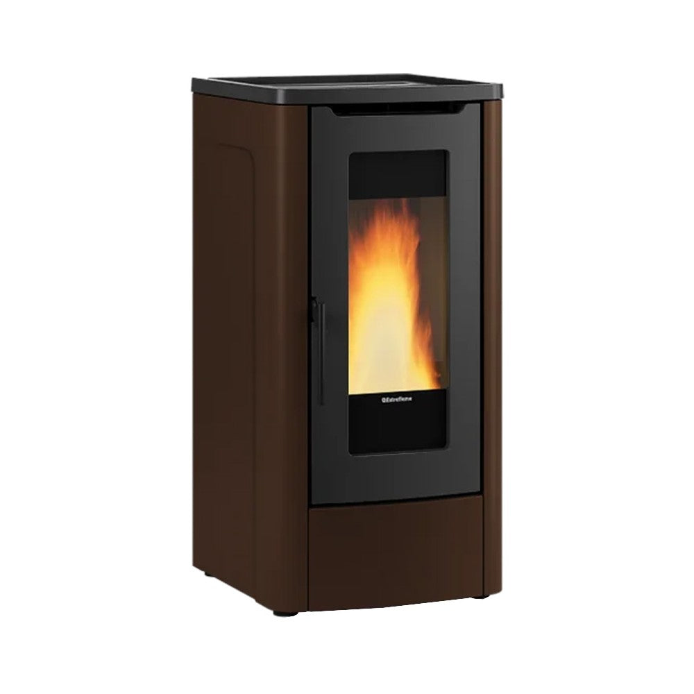 Stufa a Pellet La Nordica Extraflame Dahiana 5.0 da 10 kW Wi-Fi Optional con Telecomando