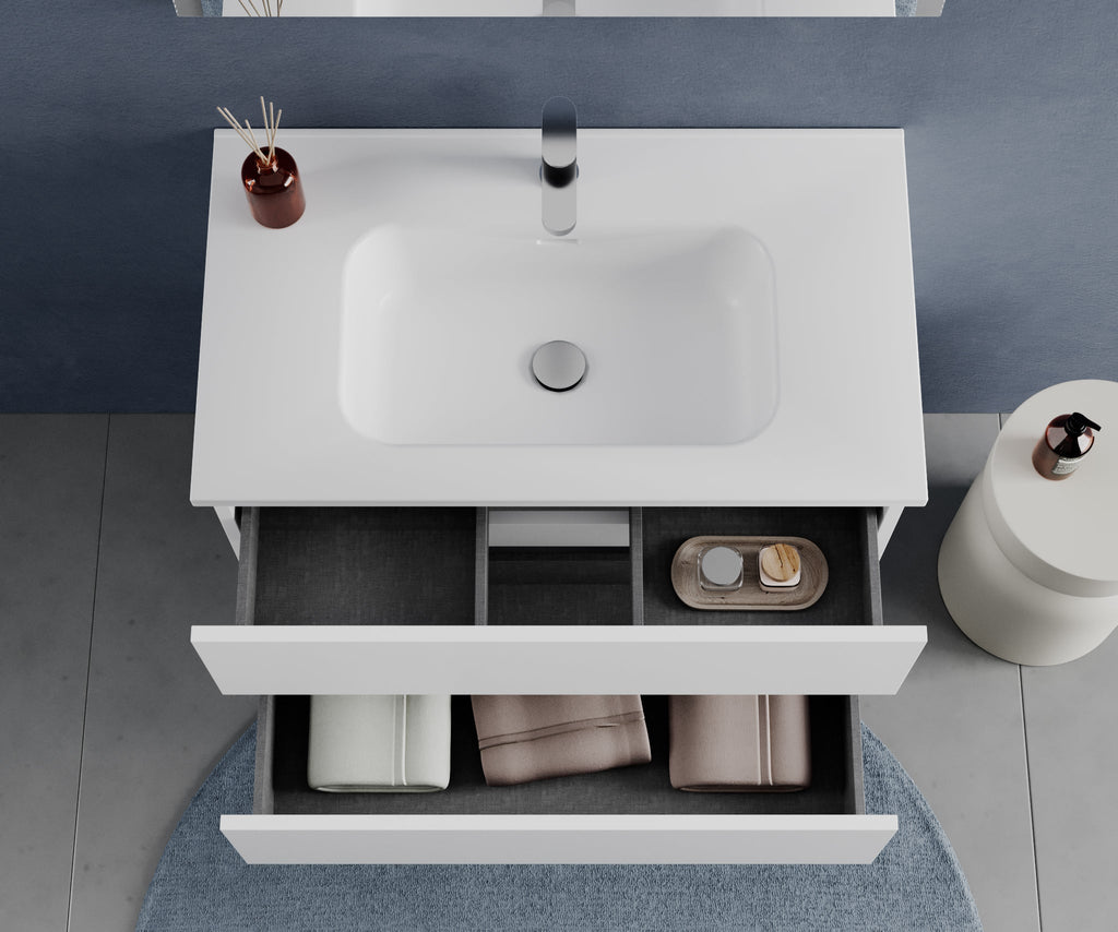 Legnox Crea badkamermeubel 60 cm met 2 lades