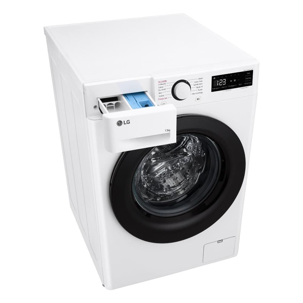 Lavatrice A Carcio Frontale Lg 13 Kg Serie R3 F4R3013NSWB AI DD Classe A -20% 1400 Giri (A85xL60xP61,5) Lavaggio A Vapore Allergy Care Inverter Direct Drive