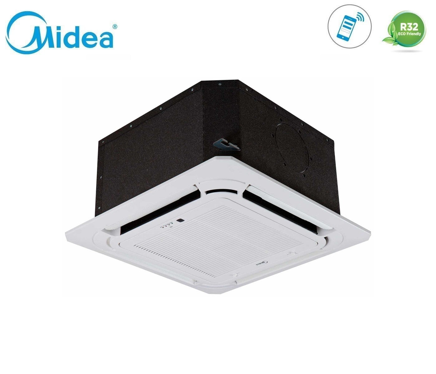 Air conditioner quad-split Midea Cassetta 12+12+12+12 with M4O-36FN8-Q R-32 optional Wi-Fi