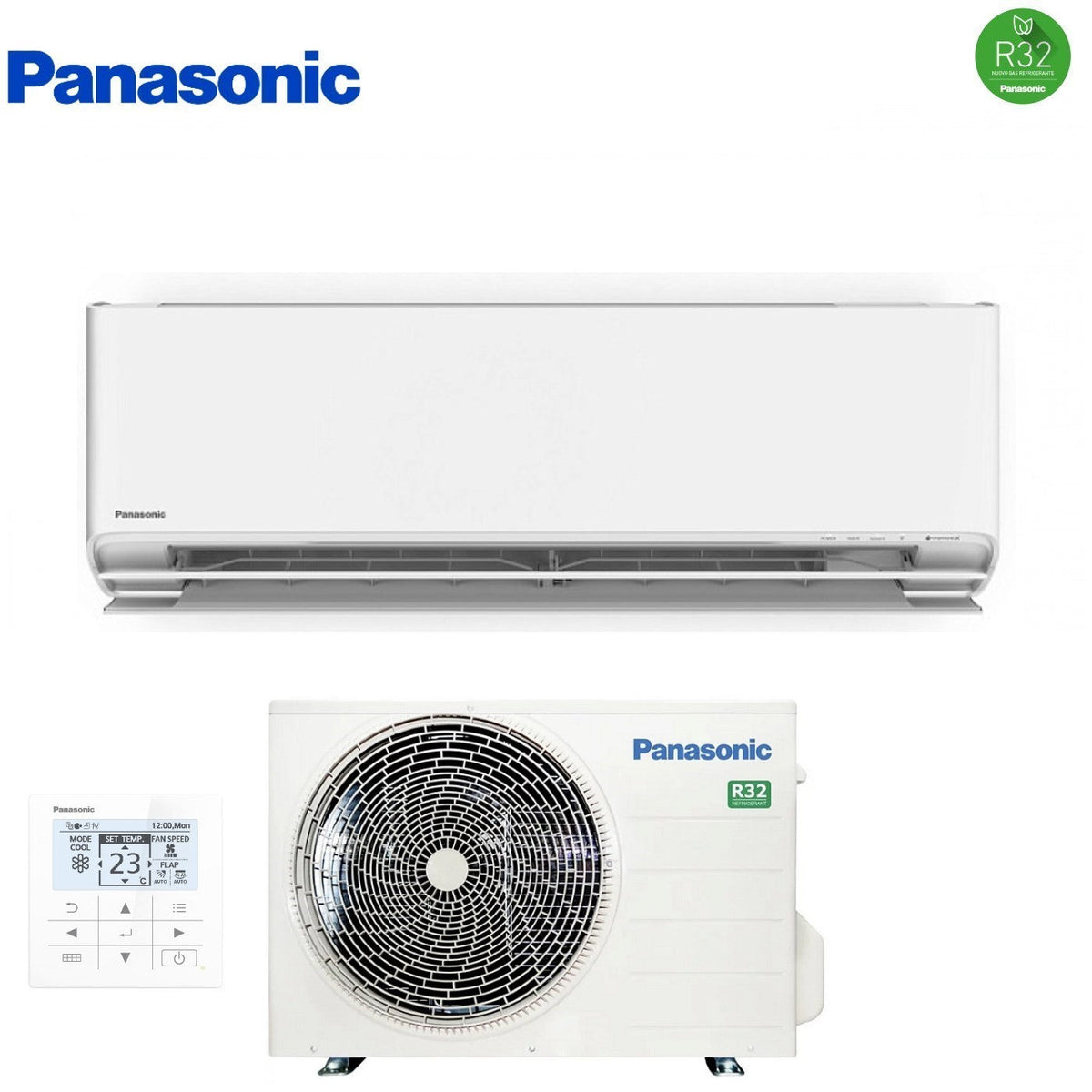 Panasonic CS-Z35YKEA-1 airconditioner 12000 BTU met Wi‑Fi en bedrade bediening