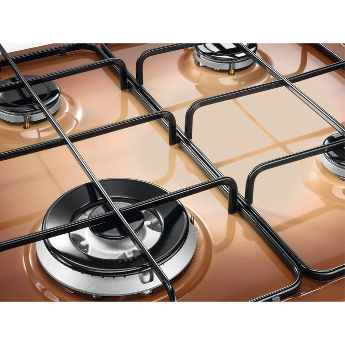Electrolux EGS6414T Gaskookplaat 4 branders 60 cm met Wokbrander