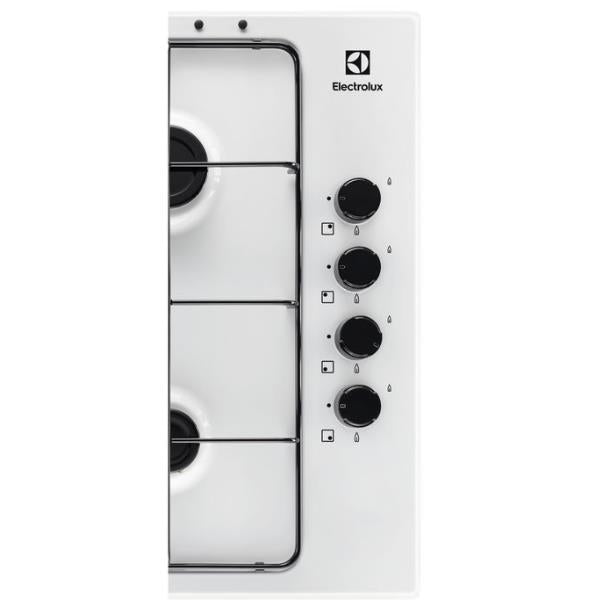 Electrolux EGS6414W gas-kookplaat 4-pits 58x50 cm zijbediening