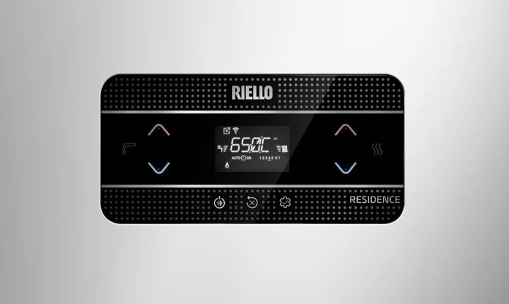 Caldaia a Condensazione Riello Residence Hm 30 IS Metano/Gpl Solo Riscaldamento con Kit Scarico Fumi