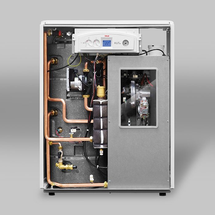 Unical KUTTER B 28 cv-ketel met geïntegreerde 50 l boiler