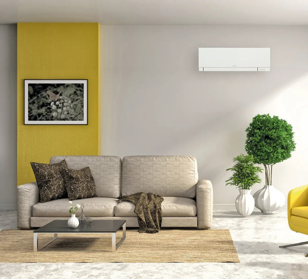 Mistubishi Electric Wall Mounted Indoor Unit KIRIGAMINE ZEN series 15000 Btu MSZ-EF42VGKW R-32 Integrated Wi-Fi White Color