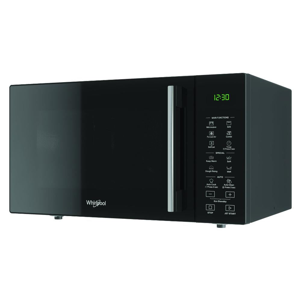 Forno A Microonde Combinato Whirlpool 6 Senso MWP 295 B 29 Litri 900 W (A30xL53,9xP49,7) Nero