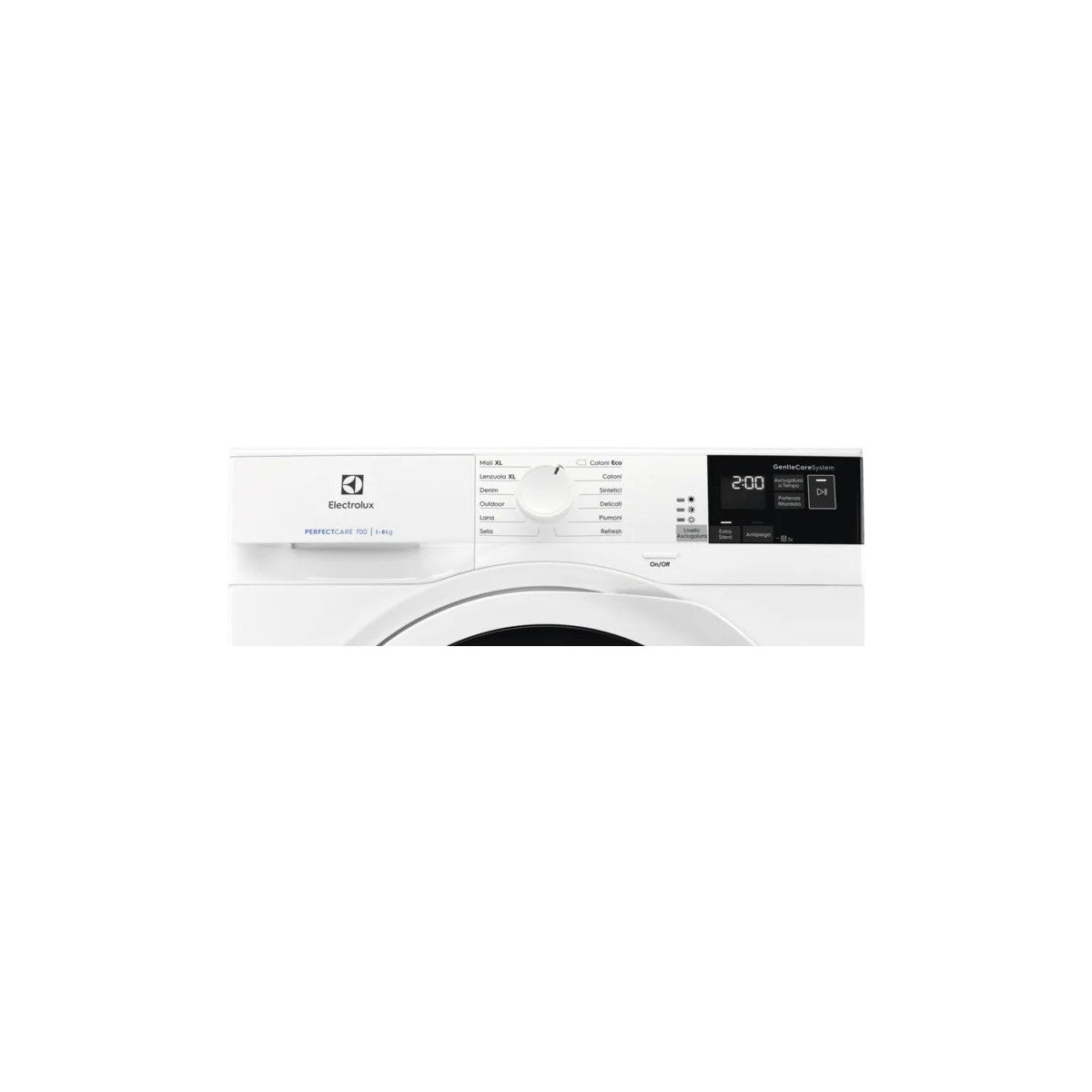 Heat Pump Dryer 8 kg Electrolux EW7HA482 PerfectCare 700 GentleCare SensiCare (H85xL59.6xP63.8) Class A++