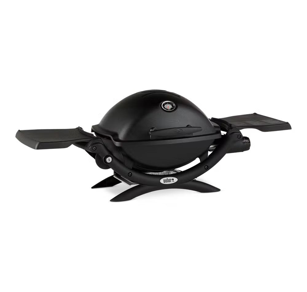 Weber Q 1200 gasbarbecue 2.48 kW zwart