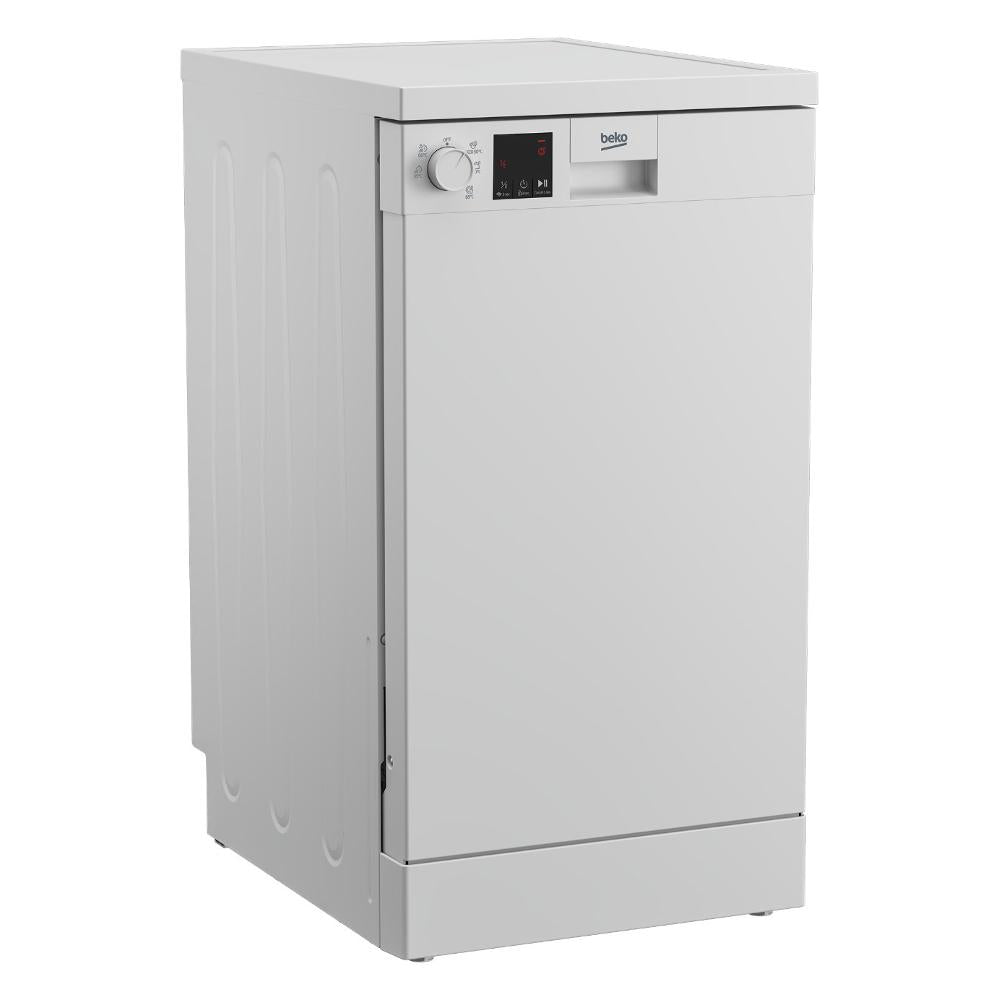 Lavastoviglie A Libera Installazione Beko DVS05024W Slim 10 Coperti Classe E (A85xL44,8xP60) white Porgramma Mini