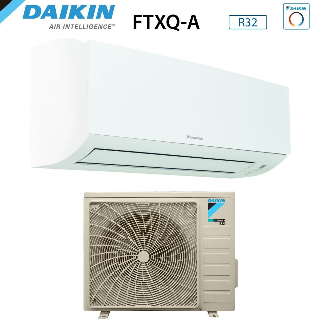 Daikin Bluevolution Inverter Air Conditioner 9000 Btu FTXQ25A + RXQ25A R-32 Wi-Fi Optional A++/A+