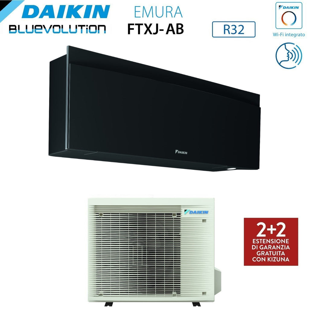 Daikin Bluevolution Inverter Air Conditioner EMURA BLACK III series 18000 Btu FTXJ50AB R-32 Integrated Wi-Fi class A+++ Italian Warranty - News