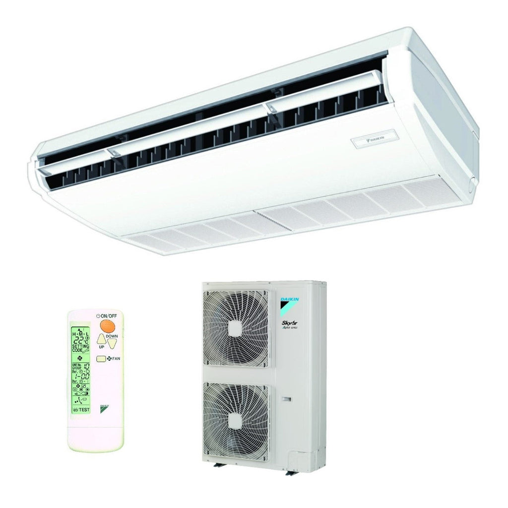 Daikin Wall Mounted Ceiling Air Conditioner DC Inverter 36000 Btu FHA100A Single Phase R-32 Wi-Fi Optional with Wire Control